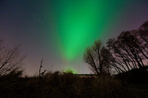 Polarlicht über Dresden Übigau