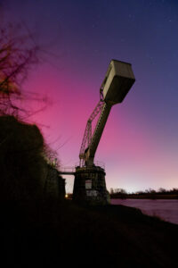 Polarlicht über Dresden Übigau