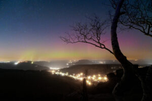 Polarlicht am Pfaffenstein